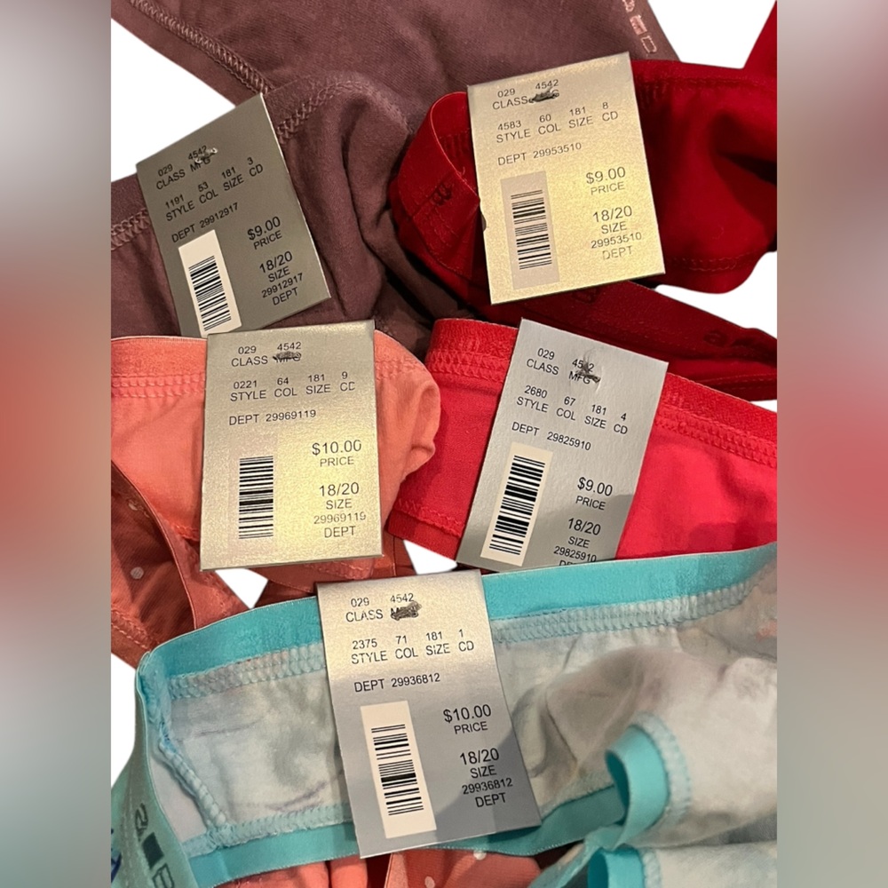 NWT from Avenue  5 pairs of “ Thongs, cotton comfort” - Picture 5 of 5